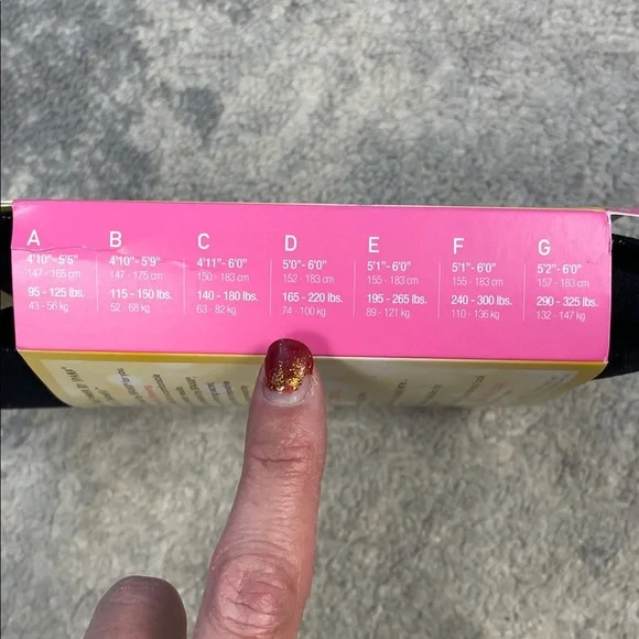 New Spanx Star Power Center Stage Patterned Shaping Tights Nouveau Black Sz D - Picture 7 of 7